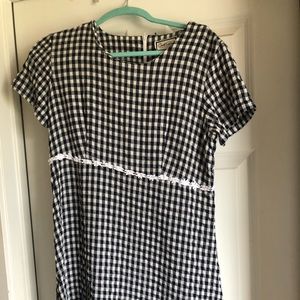 Vintage Gingham Dress